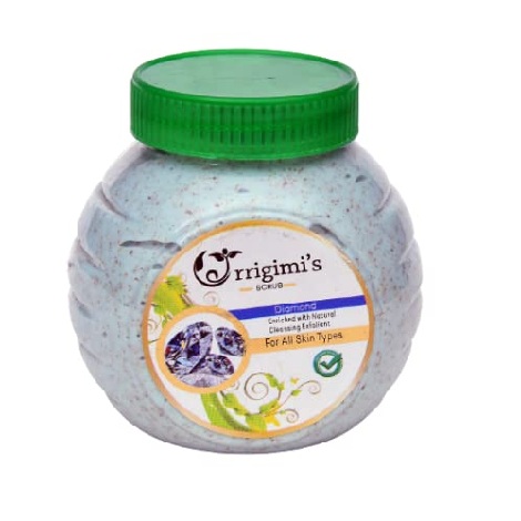 Orrigimi's Diamond scrub Skin Perfectly Clean & With Active Nutrients For Fairer Glow (All Skin Types) 500g