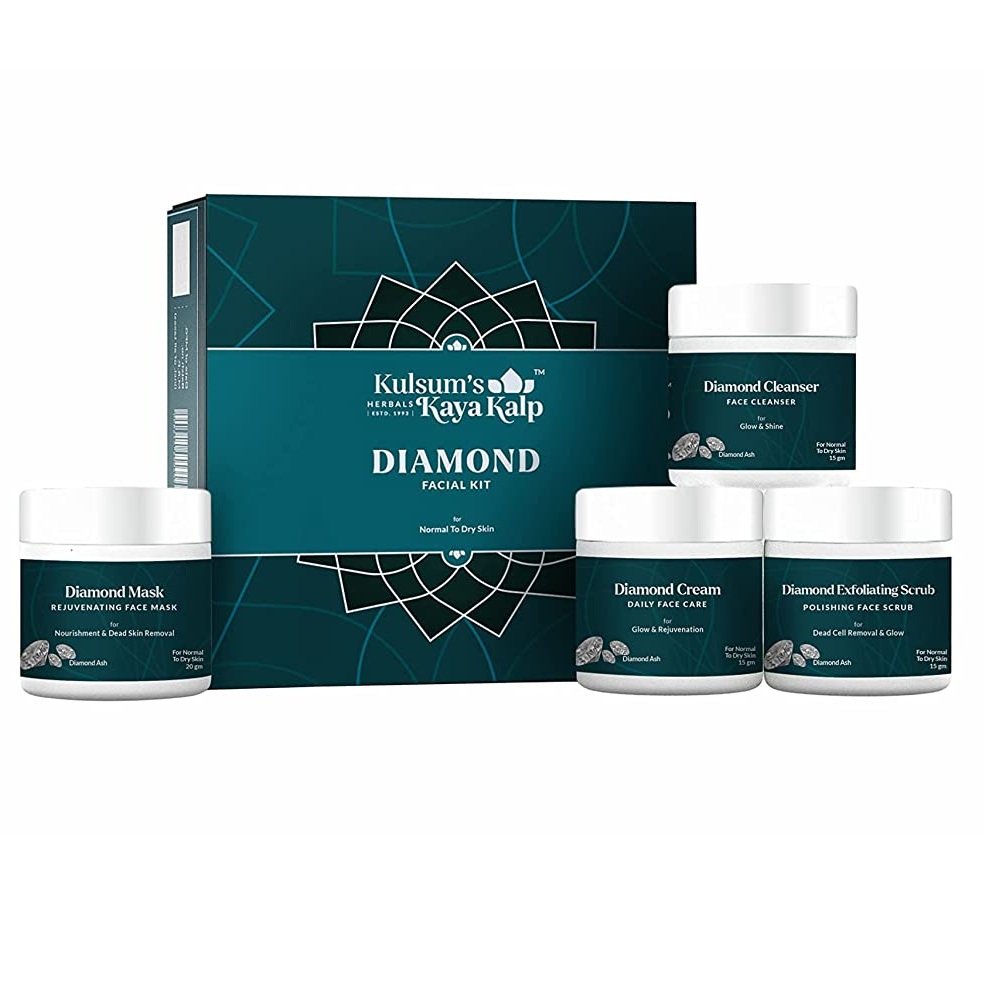 Kulsum's Kaya kalp diamond facial kit 40g
