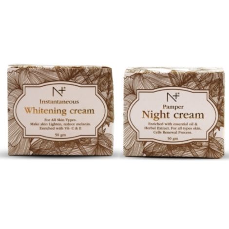 N plus whitening day cream with Night cream 50gm