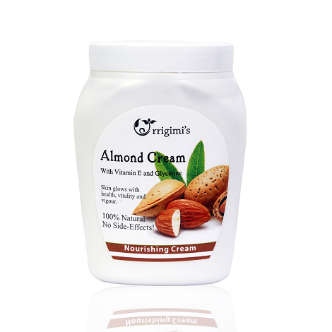 Orrigimi's Almond cream 800g with Vitamin E and glycerine