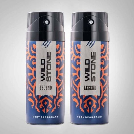 Wild Stone Legend Deodorant – 225 ml each (Pack of 2)