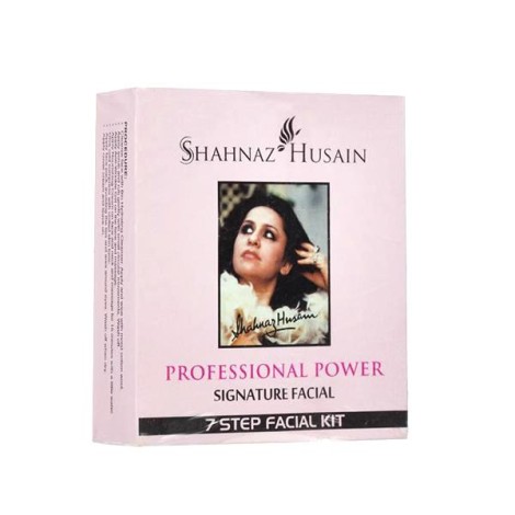 Shahnaz Husain Professional Power Signature Facial - 7 Step Facial Kit (48 Gms.+15ml.)